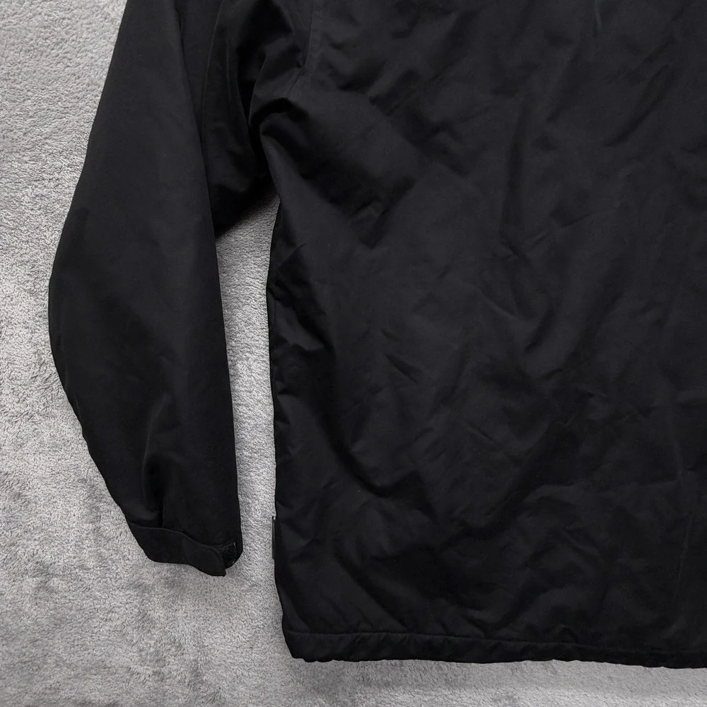Rugged Elements Jacket Mens Medium‎ Black Insulated Parka Full Zip Pockets